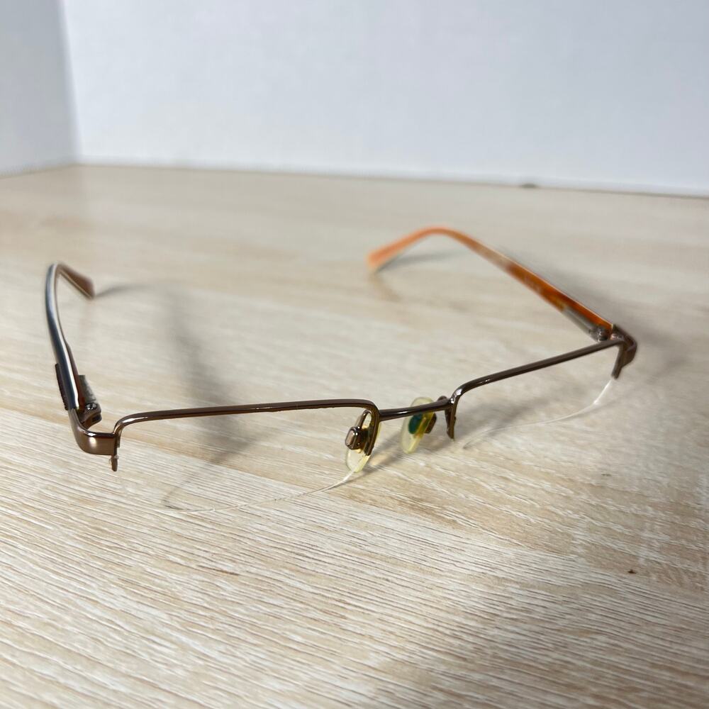 Burberry B1012 1018 Eyeglasses Frames PARTS ONLY Brown 50-19-135